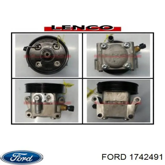 Насос гідропідсилювача керма (ГПК) на Ford Focus (CB8)
