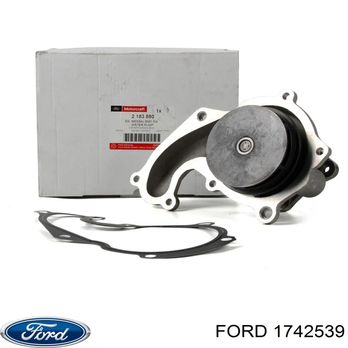 Шланг кондиціонера, від компресора до радіатора Ford 1742539 ціна, від 28.86 USD