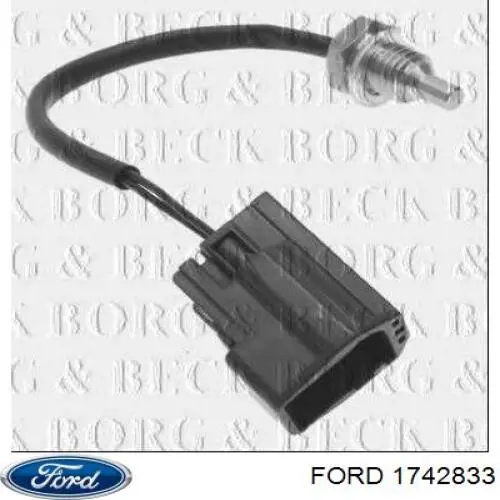Термодатчик охолоджуючої рідини Ford 1742833 ціна, від 11.82 USD