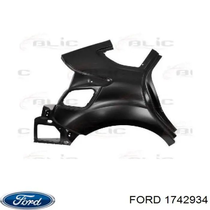 Ремонтна частина арки крила заднього, правого Ford 1742934 ціна, від 205.85 USD