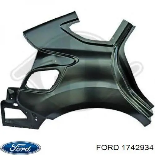 Ремонтна частина арки крила заднього, правого Ford Focus 3 (CB8) (Форд Фокус)