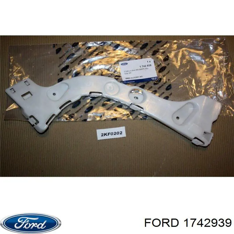 Лівий кронштейн заднього бампера Ford 1742939 ціна, від 3.30 USD