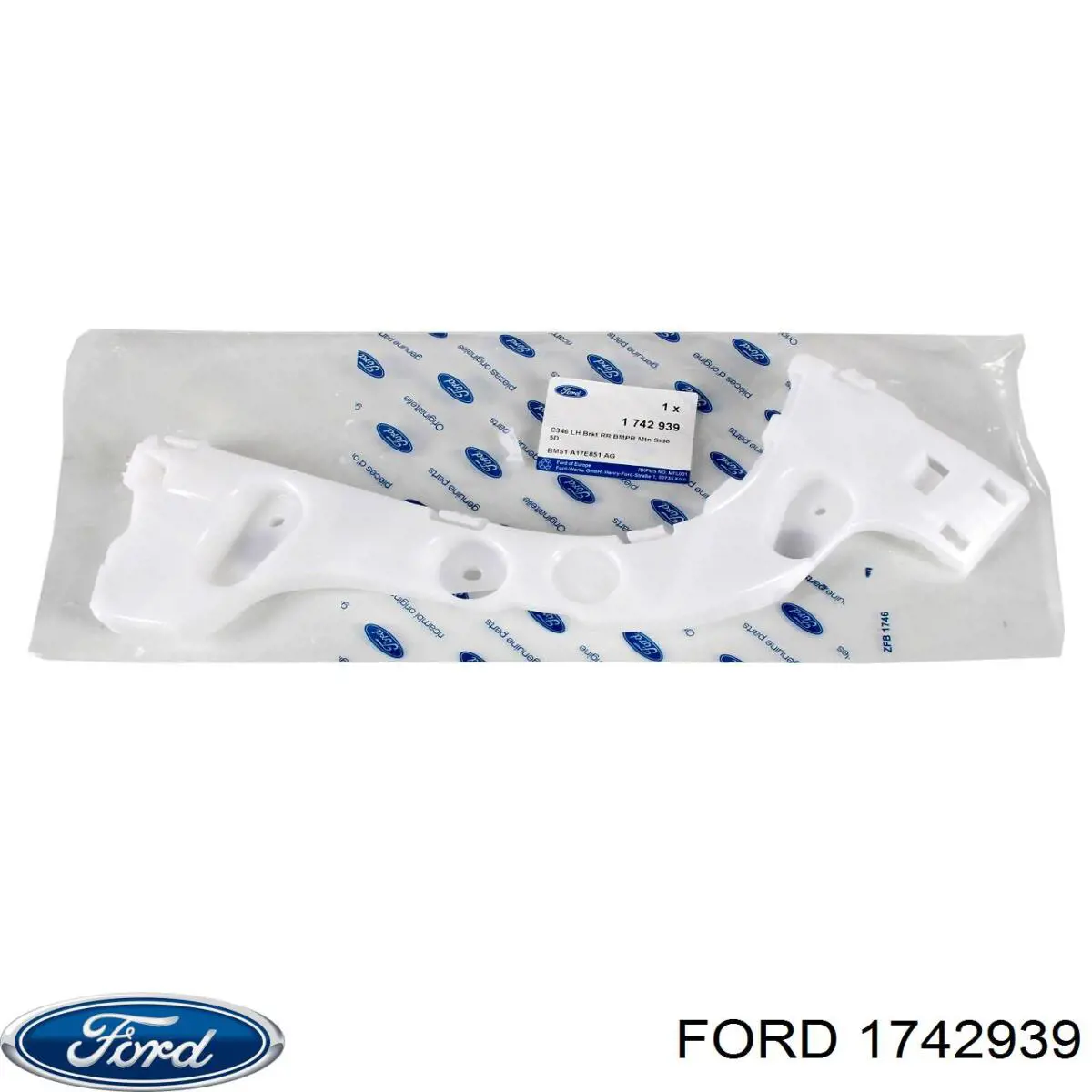 Купити 1742939 Ford Кріплення бамера ліве
