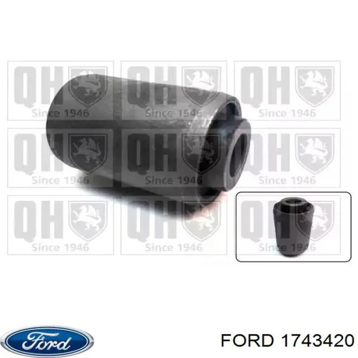 Купити 1743420 Ford Важіль задньої підвіски нижній, лівий/правий