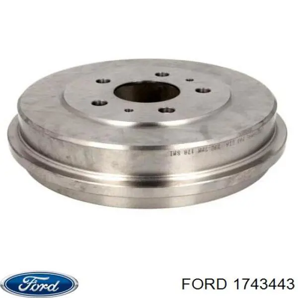Барабан гальмівний задній Ford 1743443 ціна, від 41.90 USD
