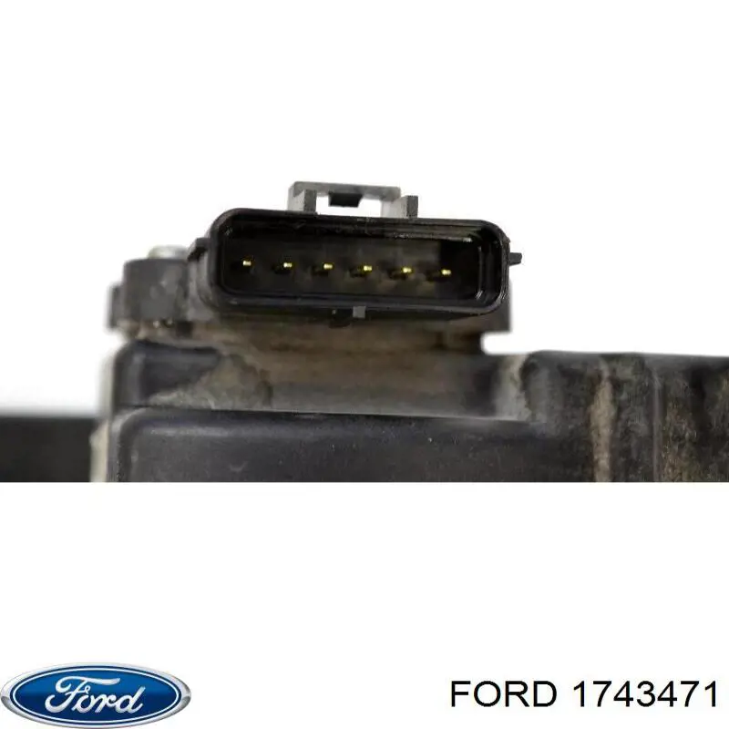 1743471 Ford насос гідропідсилювача керма (гпк)