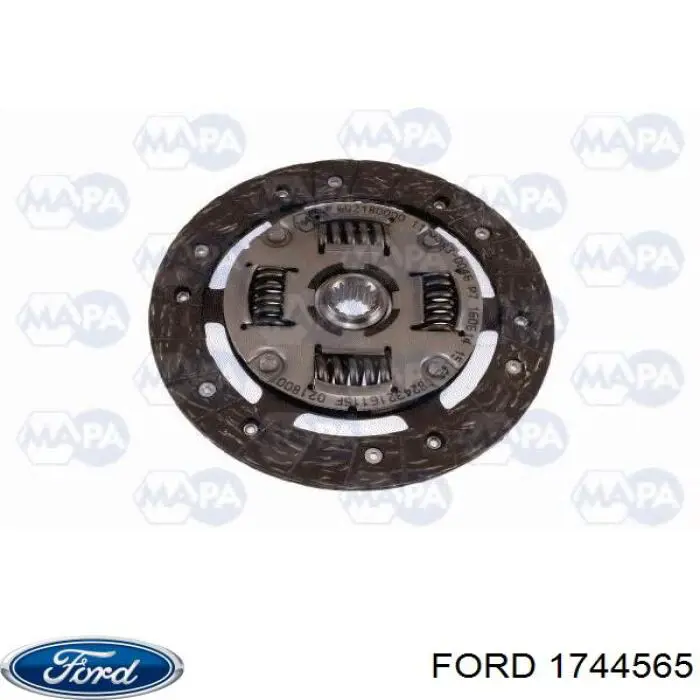 1744565 Ford комплект зчеплення (3 частини)