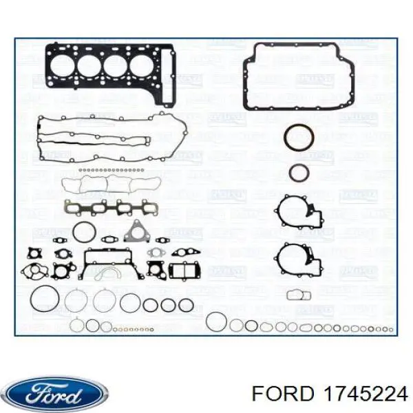 Трубка/шланг подачі масла до турбіни Ford 1745224 ціна, від 40.08 USD