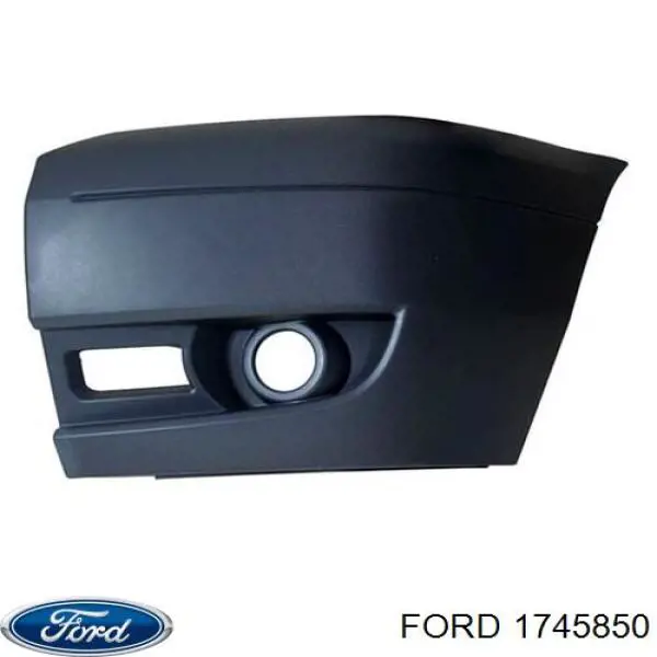 1745850 Ford Бампер передній ікло ліве