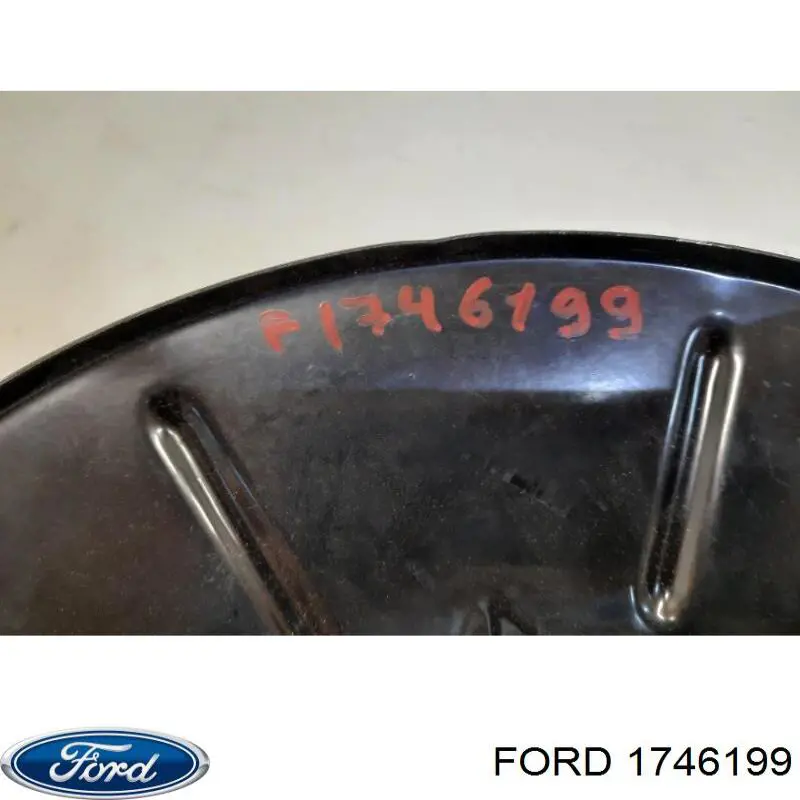 Захисний кожух гальмівного диска, заднього Ford Transit (V347/8) (Форд Транзіт)
