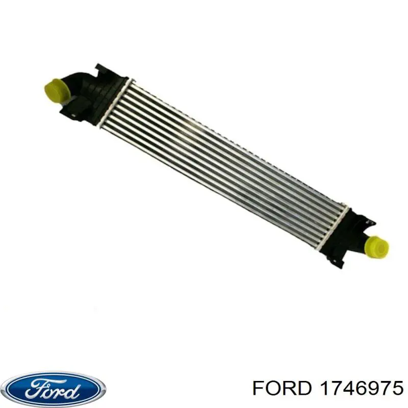 1746975 Ford Охолоджувач наддувочного повітря