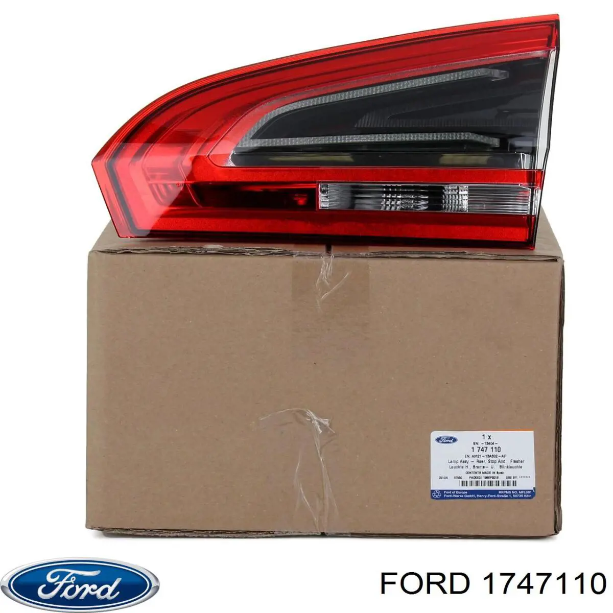 AM2113A602AF Ford Ліхтар задній правий, внутрішній