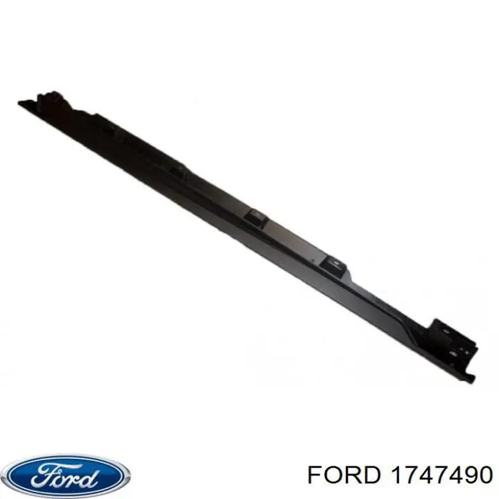 1747490 Ford Накладка зовнішня (молдинг) порога, лівий