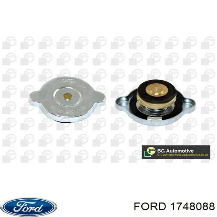 Кришка бачка радіатора 1748088 FORD