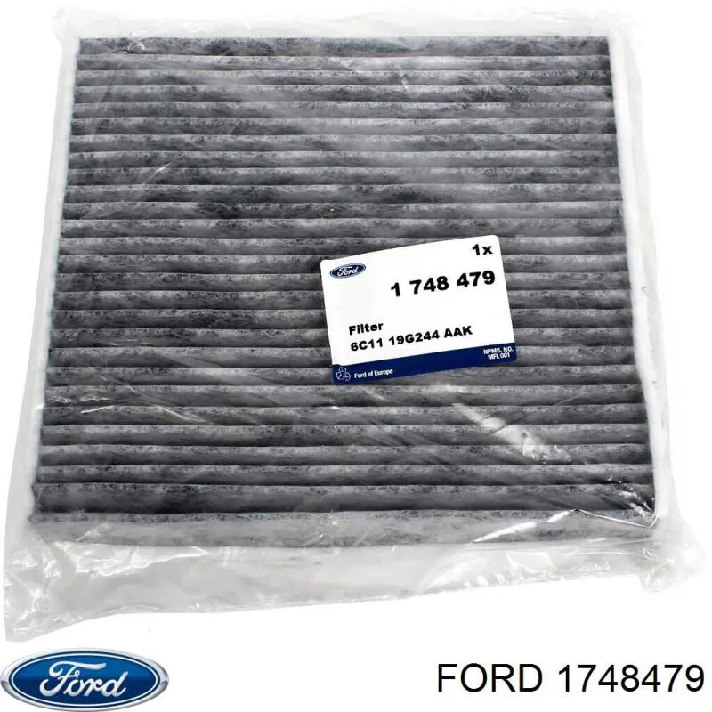 Фільтр повітряний обігрівача Ford 1748479 ціна, від 7.07 USD