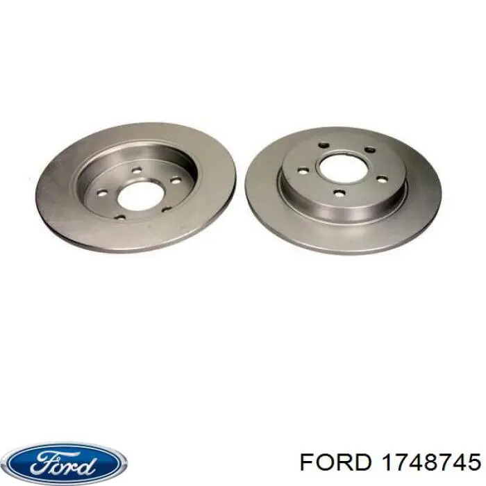 Гальмівні диски 1748745 Ford