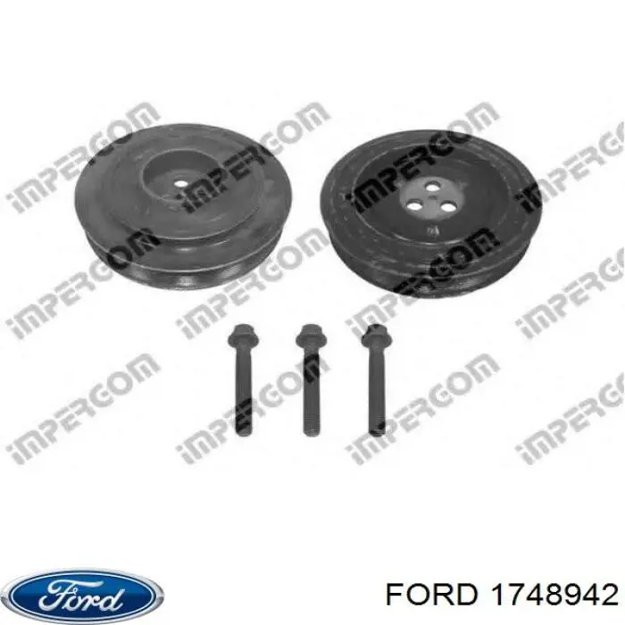 Купити 1748942 Ford Шків колінчастого вала