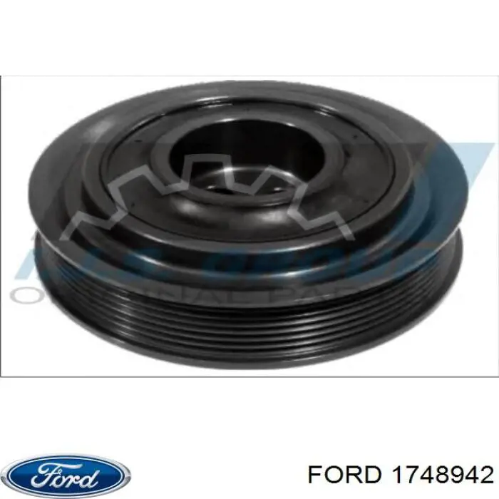Шків колінвала (демпфер ) Ford 1748942 ціна, від 96.54 USD