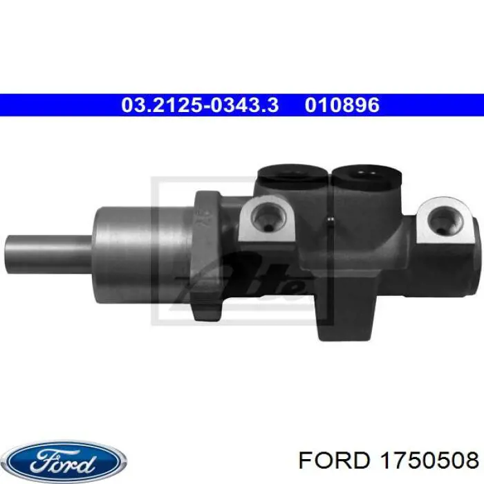 1750508 Ford Циліндр гальмівний, головний