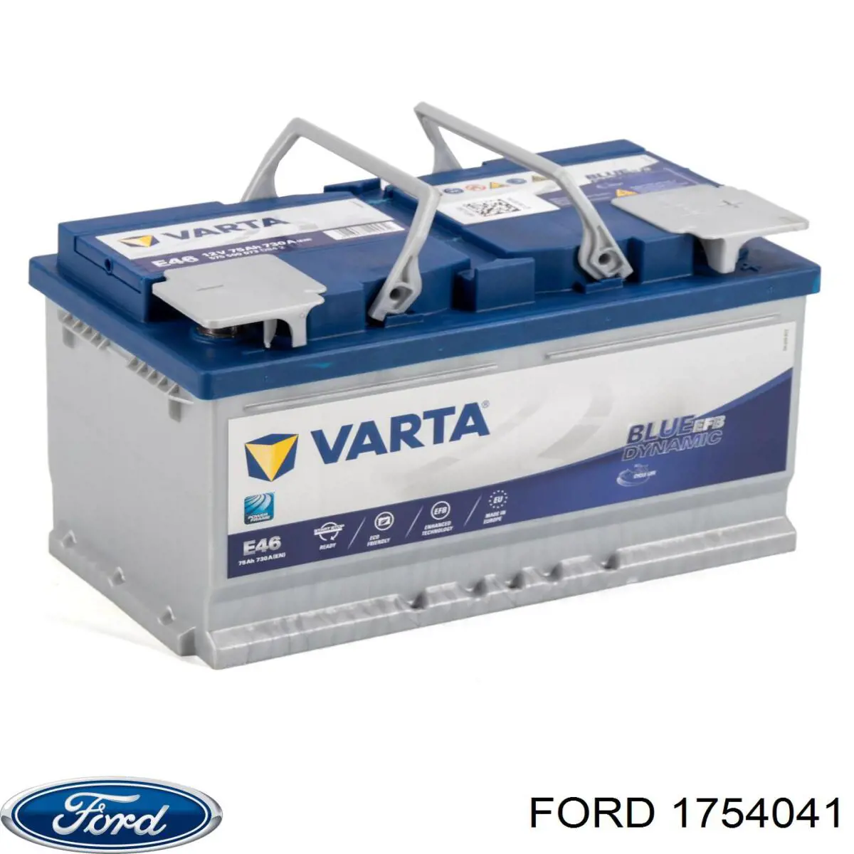 1754041 Ford акумуляторна батарея, акб