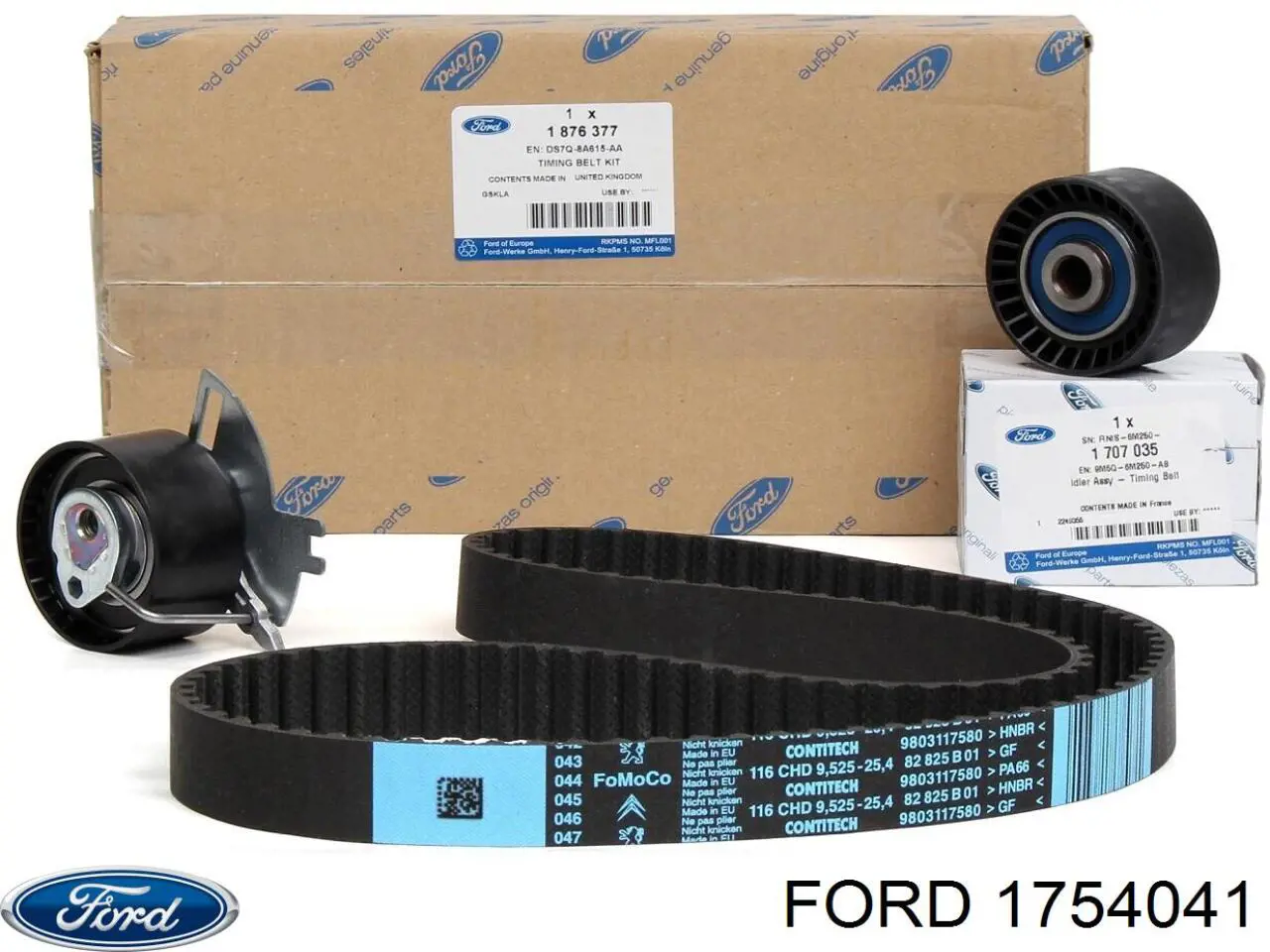 Батарея акумуляторна Ford 1754041 ціна, від 163.71 USD