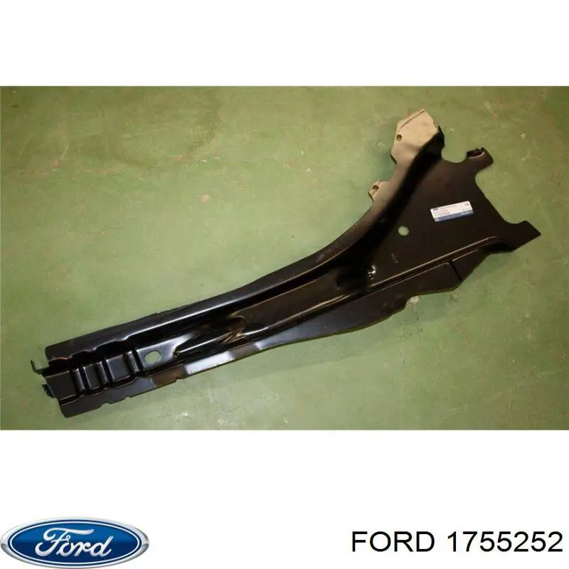 Панель бризковика (лонжерону) моторного відсіку, права Ford 1755252 ціна, від 126.69 USD