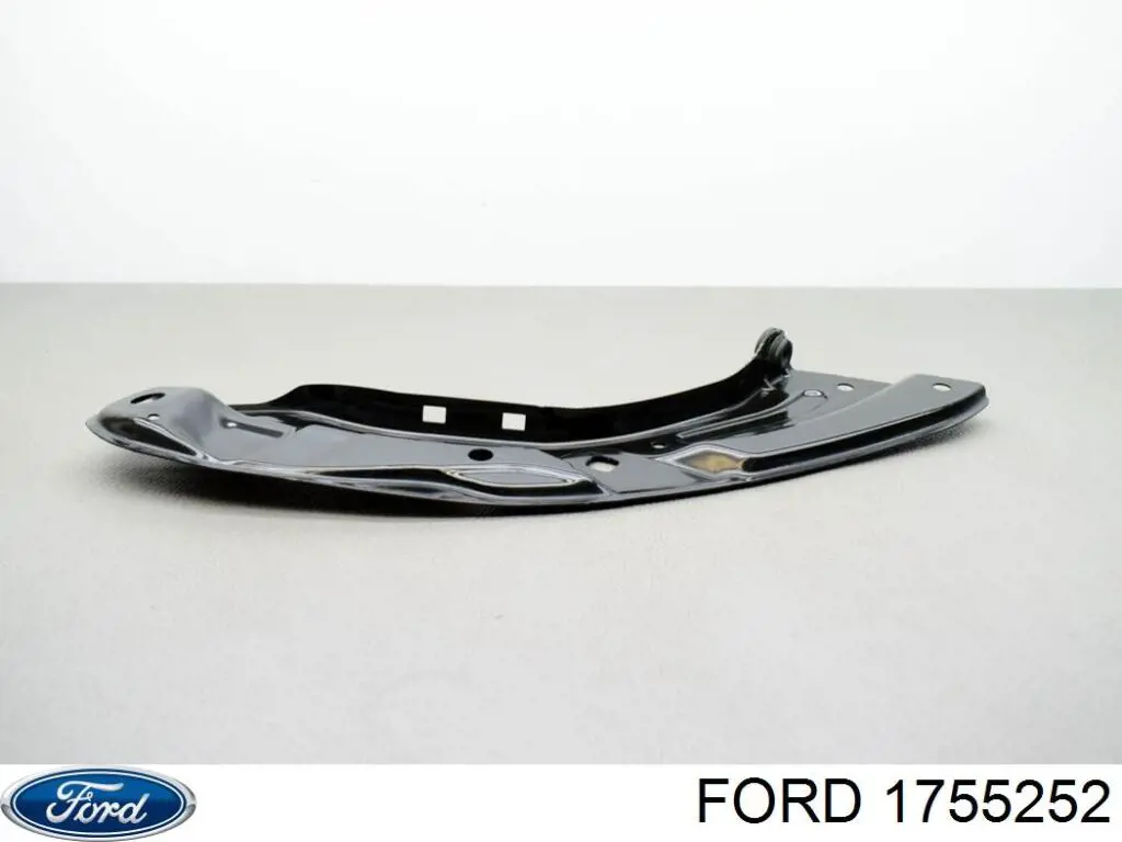 1755252 Ford Панель бризковика (лонжерону) моторного відсіку, права