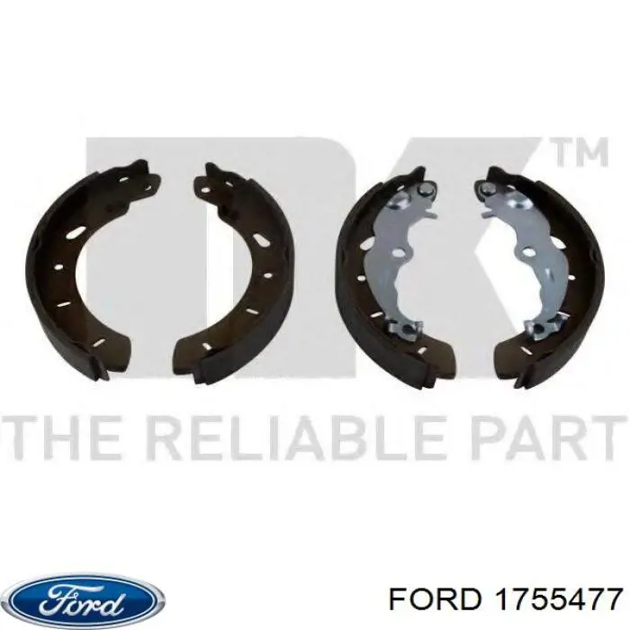 Колодки гальмові задні, барабанні Ford 1755477 ціна, від 28.02 USD