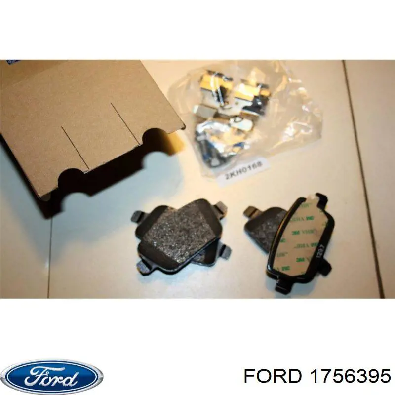 Задні дискові колодки Ford 1756395