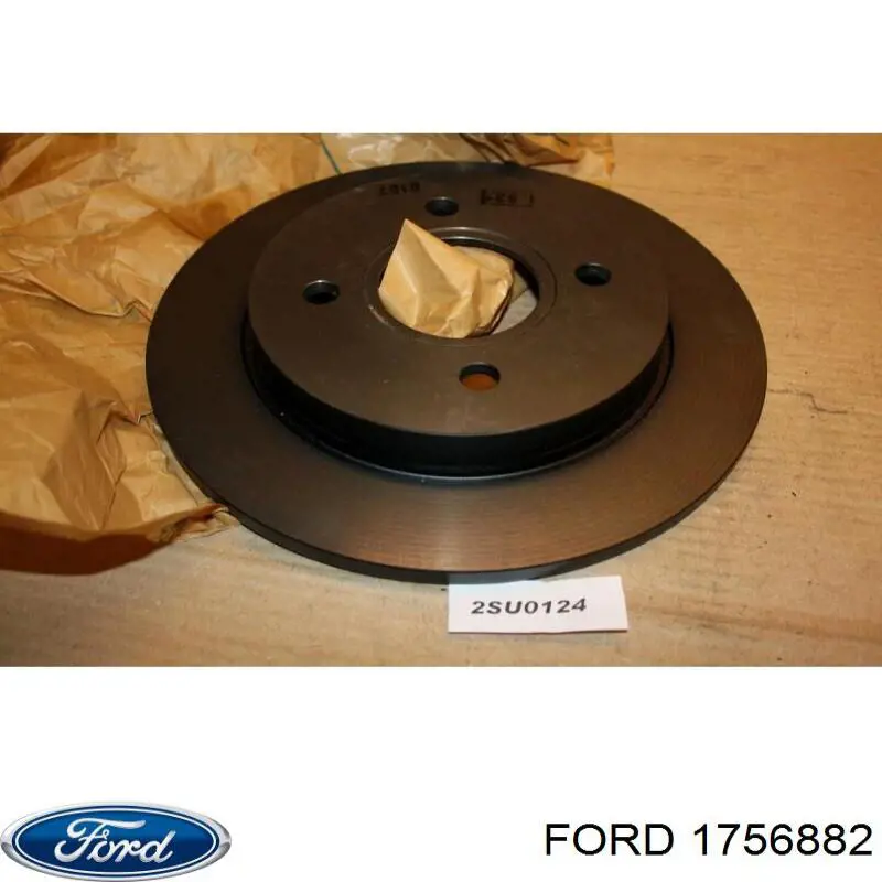 1756882 Ford диск гальмівний задній