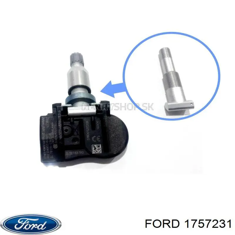 Купити 1757231 Ford Датчик контролю тиску в шинах