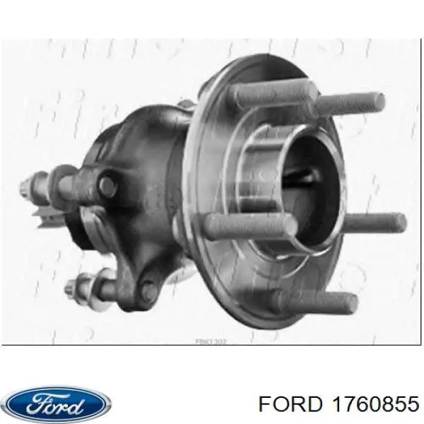 Купити 1760855 Ford Підшипник ступиці колеса
