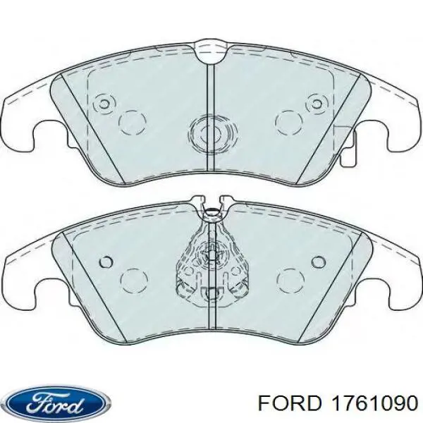 1761090 Ford колодки гальмівні передні, дискові