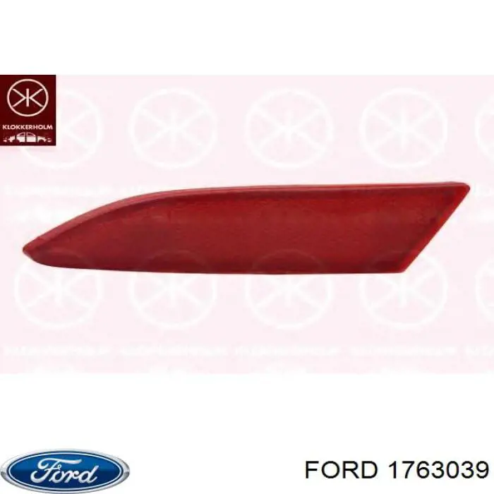 1763039 Ford Правий катафот бампера