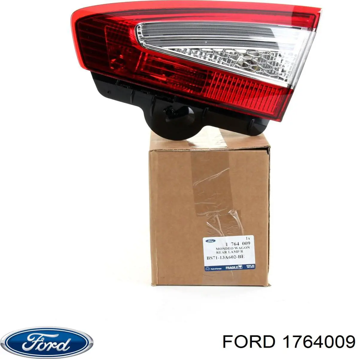 1764009 Ford Ліхтар задній лівий, внутрішній