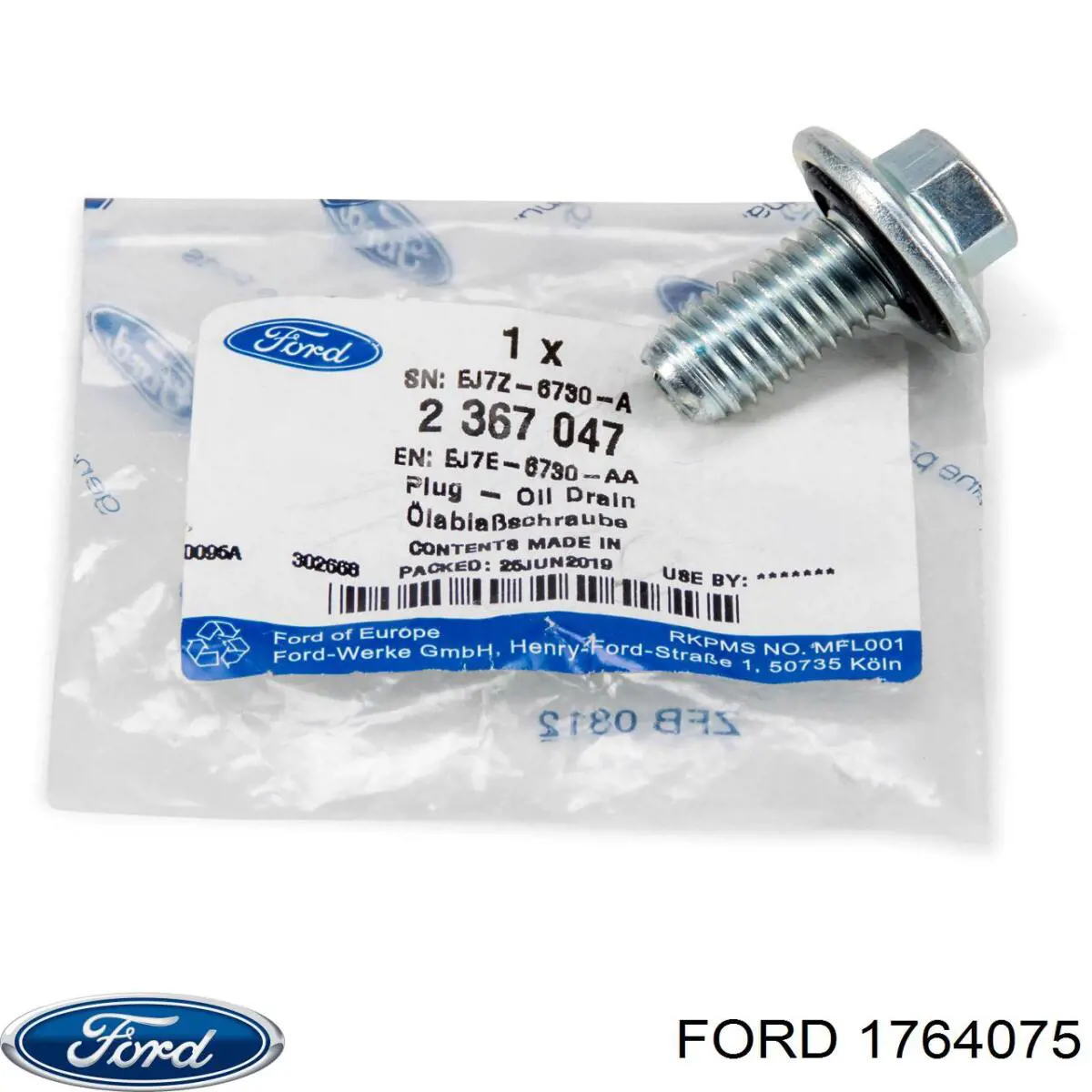 1764075 Ford Ремкомплект форсунки