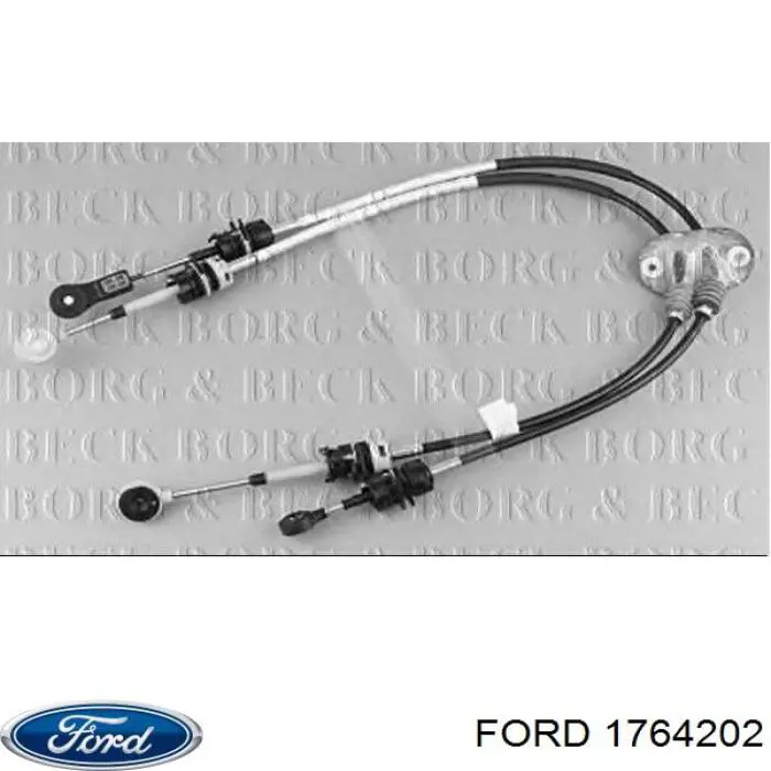 Трос перемикання передач, здвоєний Ford 1764202 ціна, від 54.86 USD