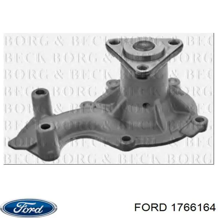Купити 1766164 Ford Помпа водяна (насос) охолодження, в зборі з корпусом