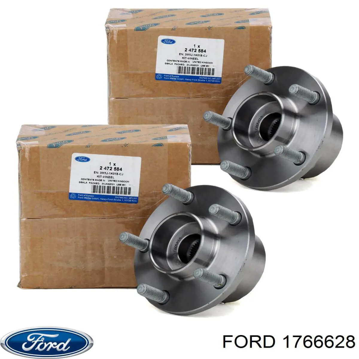 Задня маточина 1766628 Ford