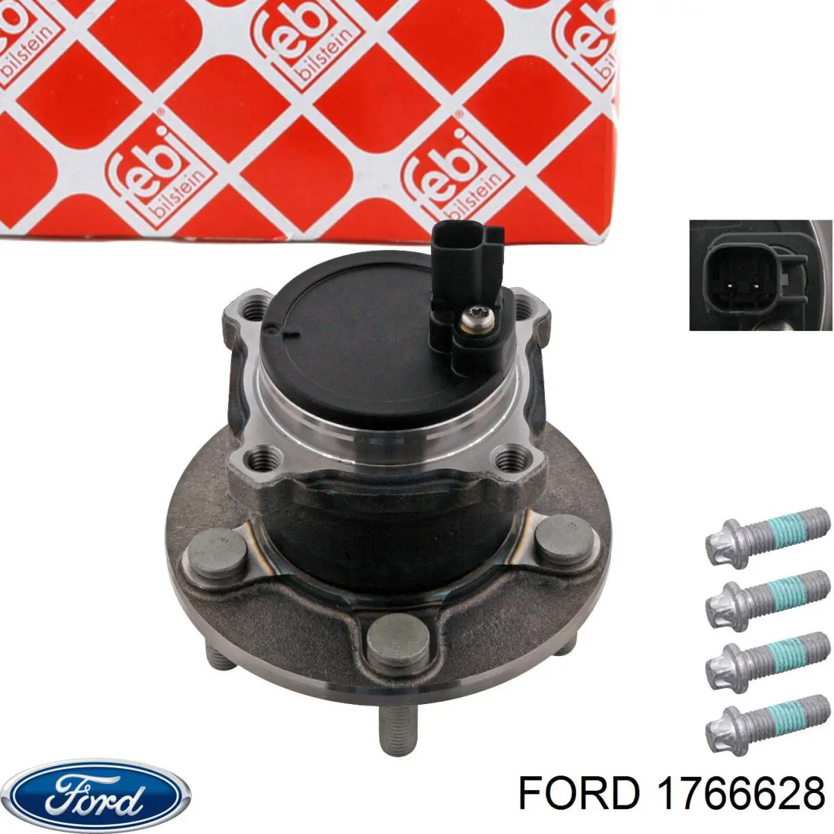 Купити 1766628 Ford Підшипник ступиці колеса