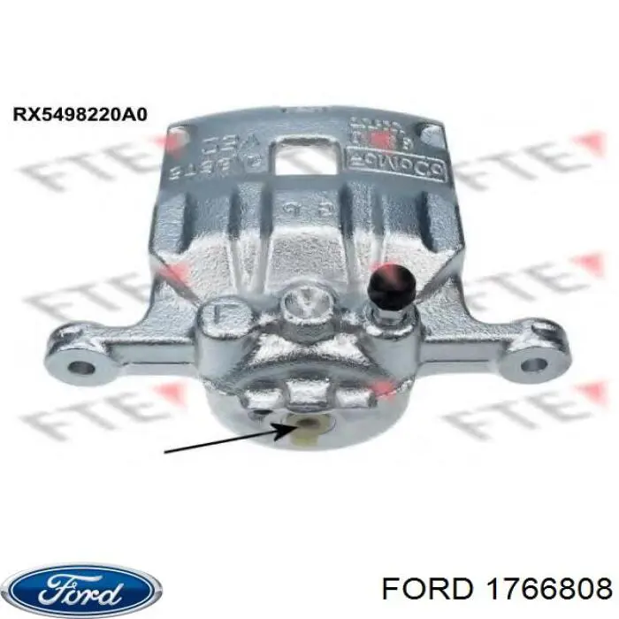 Супорт гальмівний передній правий 1766808 Ford