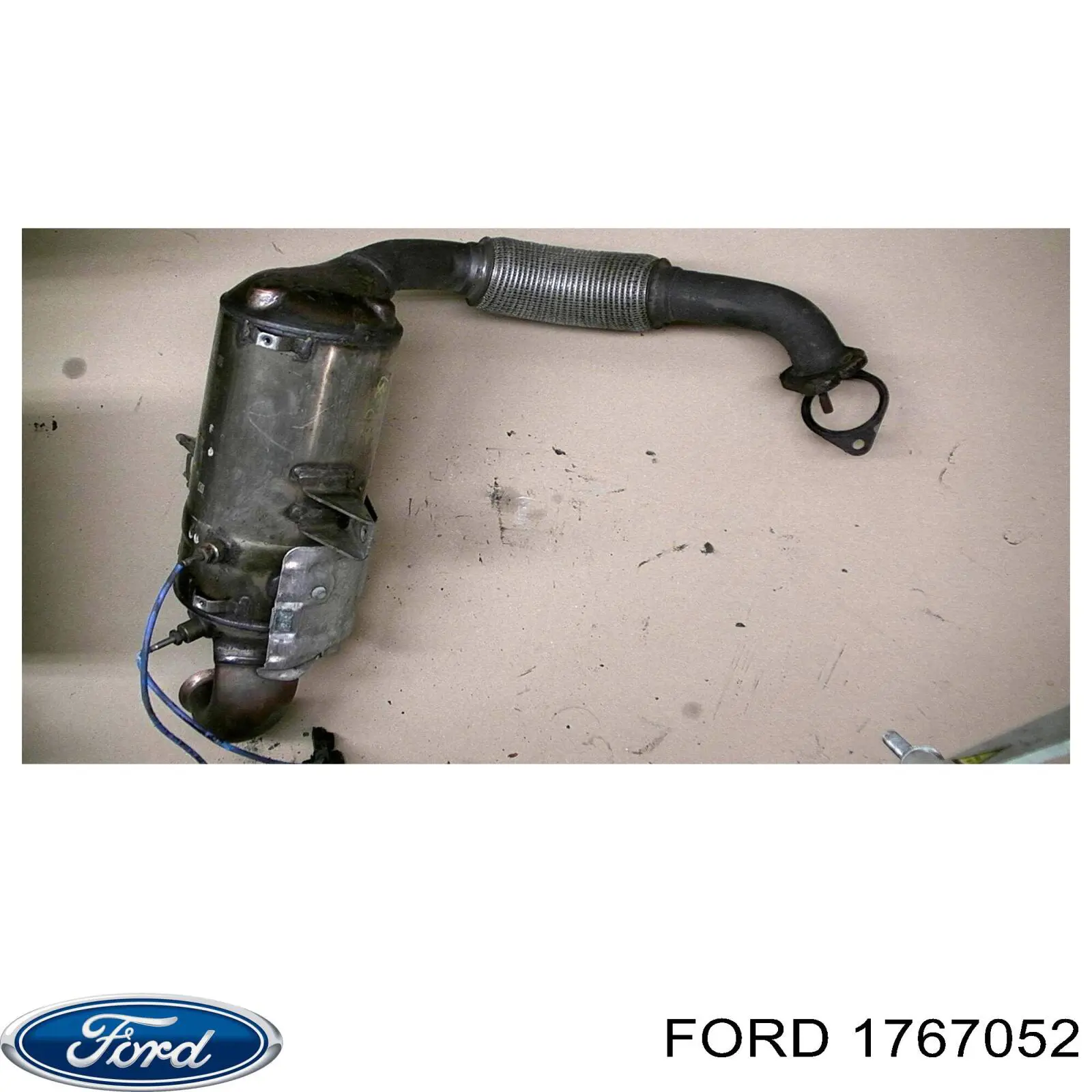 1767052 Ford фільтр системи відпрацьованих газів