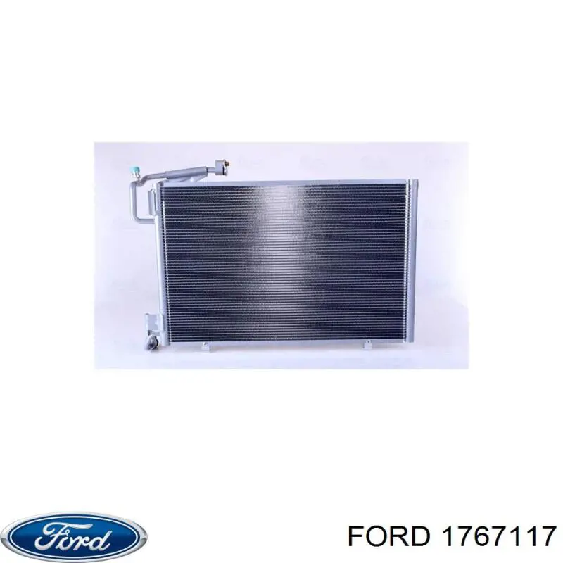 Конденсатор кондиціонера Ford 1767117 ціна, від 139.37 USD
