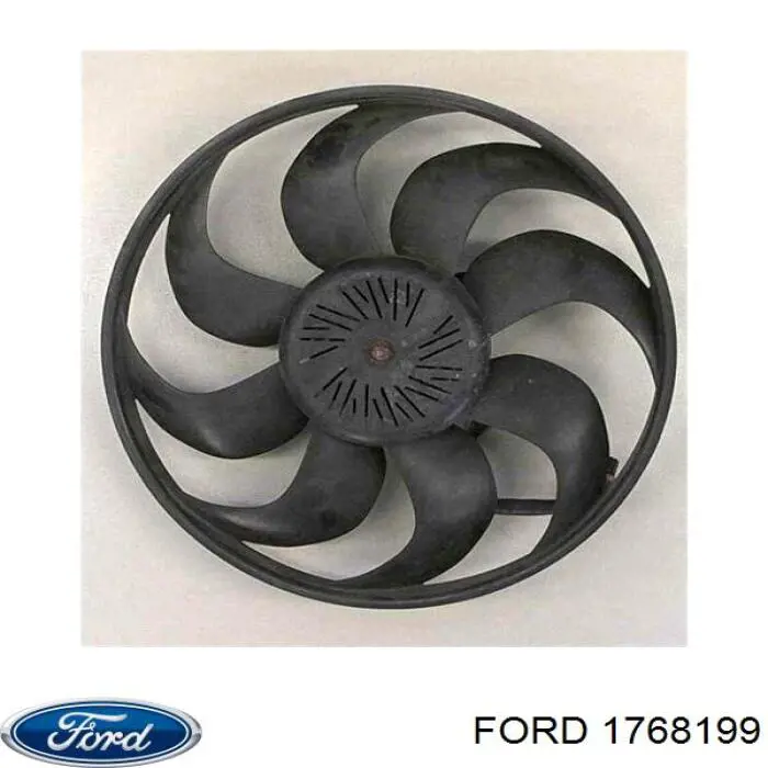 Дифузор радіатора охолодження, в зборі з двигуном і крильчаткою Ford 1768199 ціна, від 107.69 USD