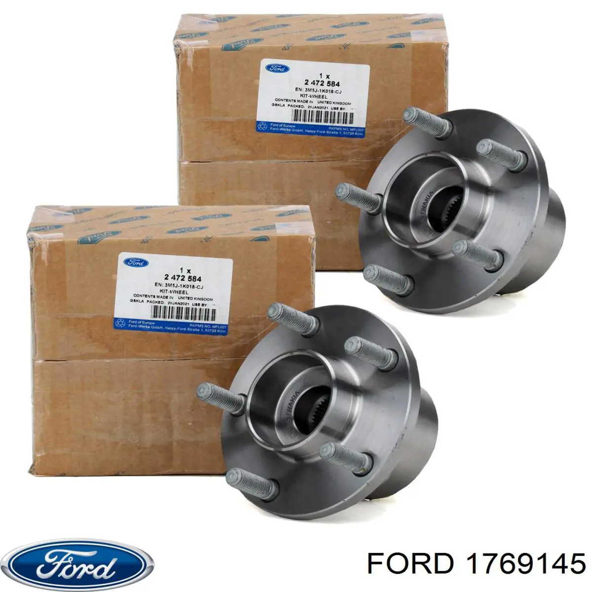 Амортизатори передні на Ford Focus II 