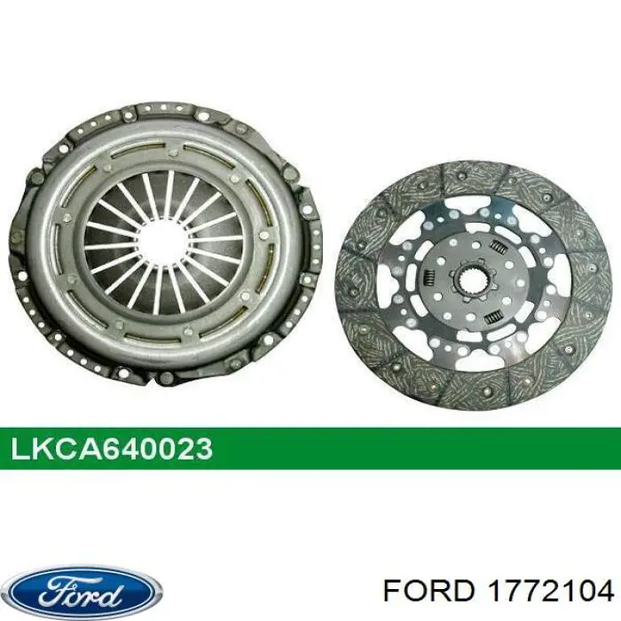 Комплект зчеплення (3 частини) Ford 1772104 ціна, від 161.93 USD
