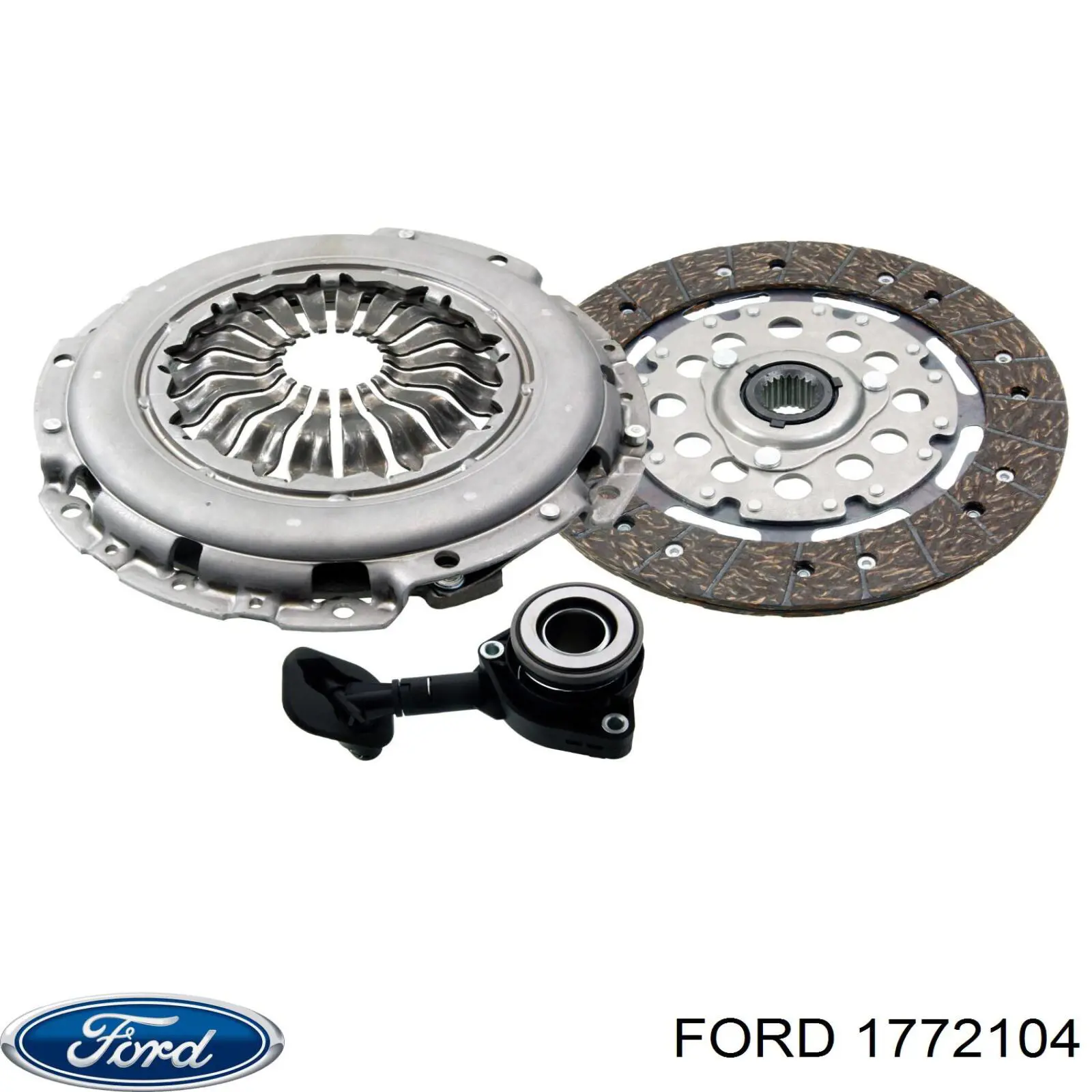 Купити 1772104 Ford Комплект зчеплення (диск, корзина, підшипник)
