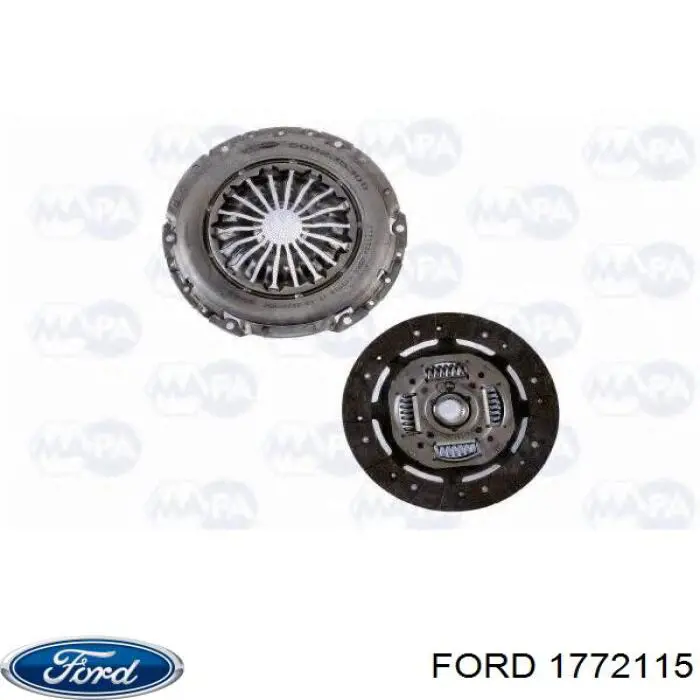 Купити 1772115 Ford Комплект зчеплення (диск, корзина, підшипник)
