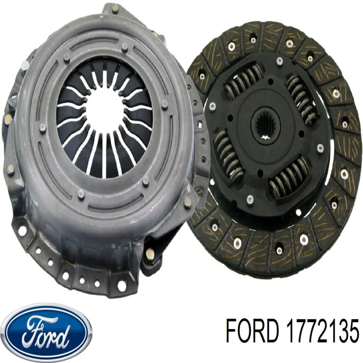 1772135 Ford комплект зчеплення (3 частини)