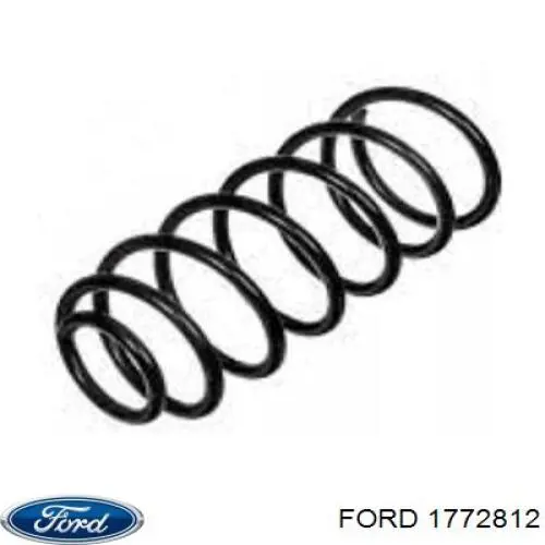 1772812 Ford Пружина амортизатора передняя
